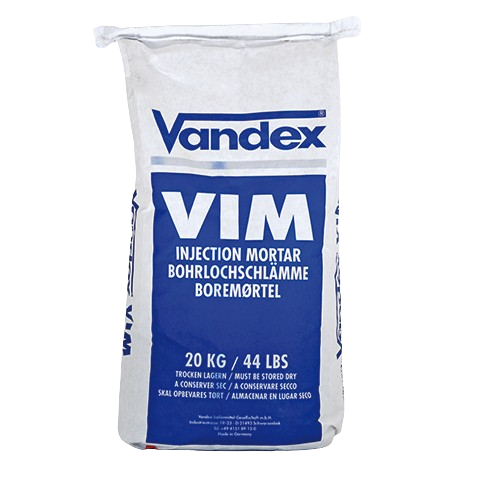 VANDEX BOHRLOCHSCHWÄMME - Nachträgliche Horizontalsperre (VANDEX VIM)