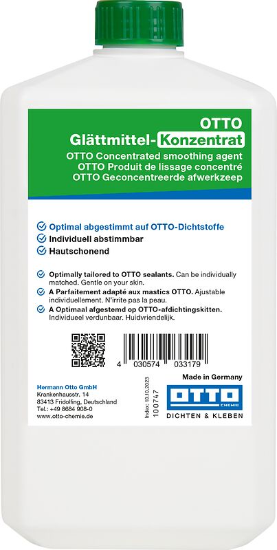 OTTO Glättmittel Konzentrat - optimal abgestimmt auf OTTO-Dichtstoffe