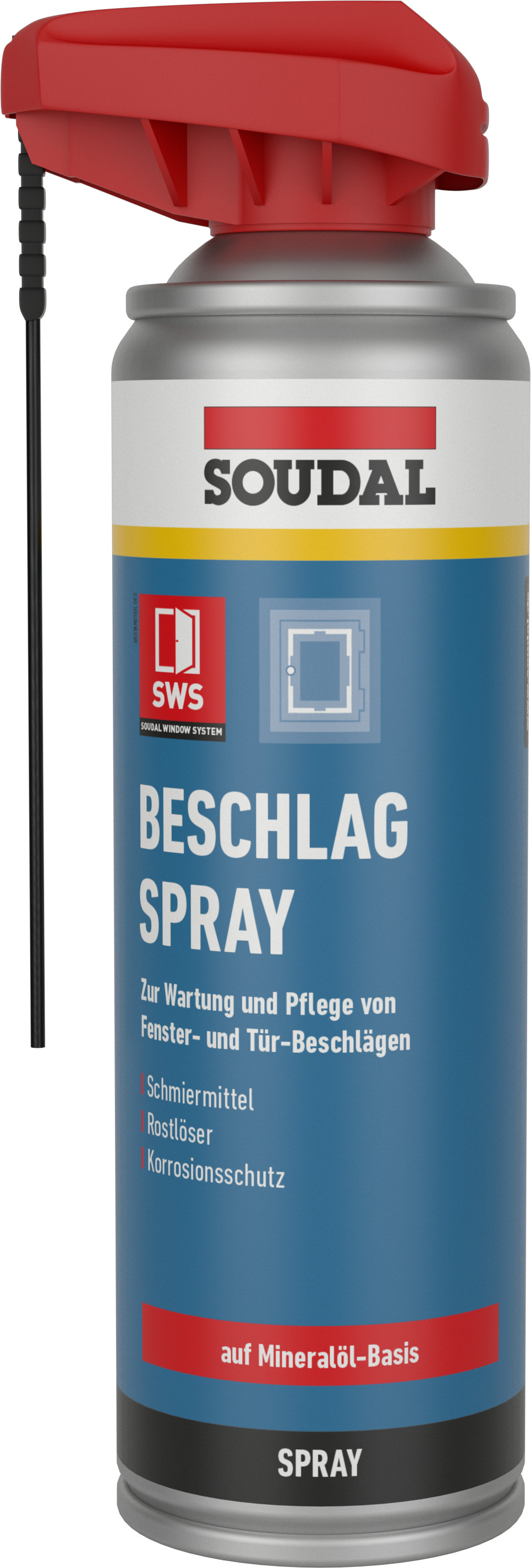 Beschlag Spray - zur Wartung und Pflege von Fenster- und Tür- Beschlägen