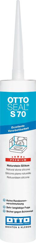 OTTOSEAL S 70 - Premium-Naturstein-Silikon - transparent